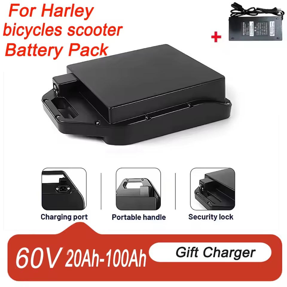 Bateria de lítio para veículo  - 60V 50Ah Electric Scooter Battery avaliação e preço