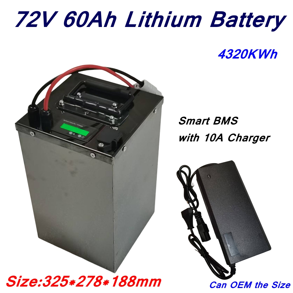 Bateria de polímero de lítio d - 72V 40Ah Lifepo4 Battery Pack avaliação e preço